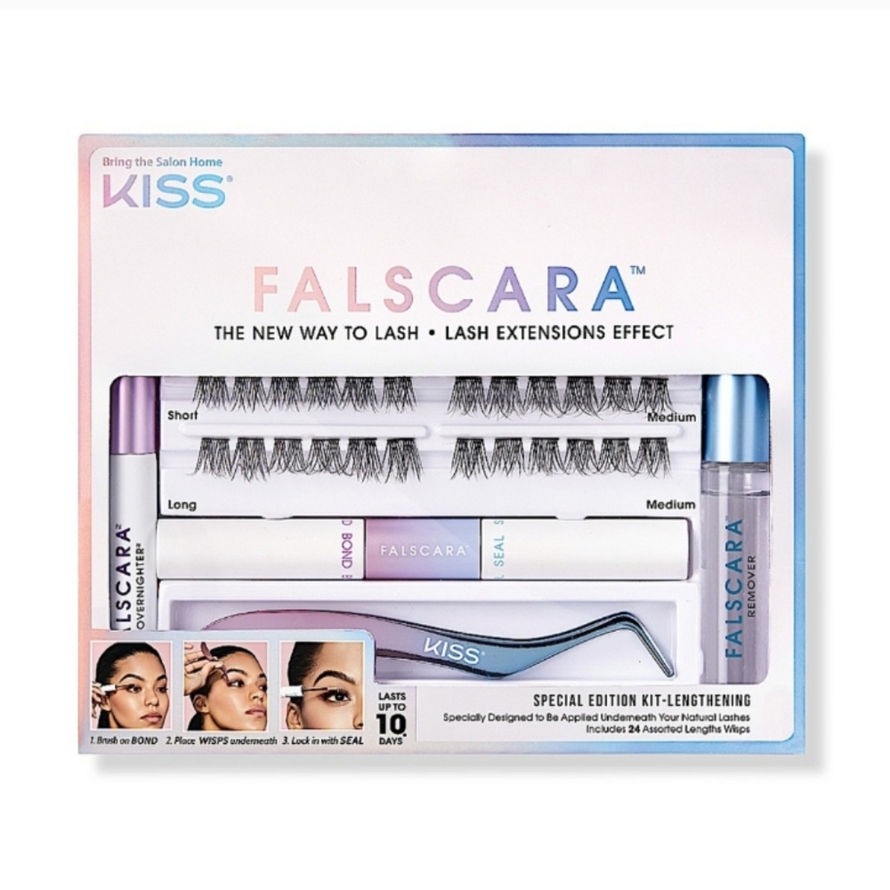 Falscara Lengthening Eyelash Extension at home kit